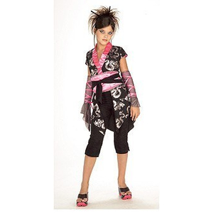 Kids pink ninja costume