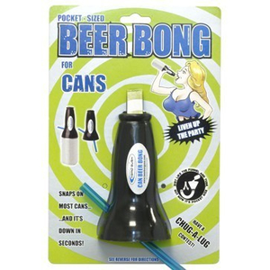Beer can bong