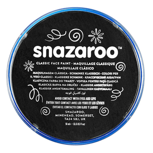 Snazaroo Black Face Paint - 18ml