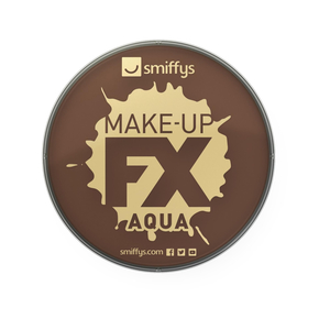 Aqua Based Dark Brown Face Paint - 16ml