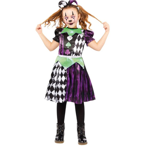 Girl's Jester Costume