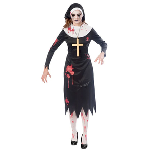 Possessed Zombie Nun Costume
