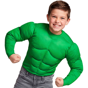 Green Super Muscle shirt - Kids