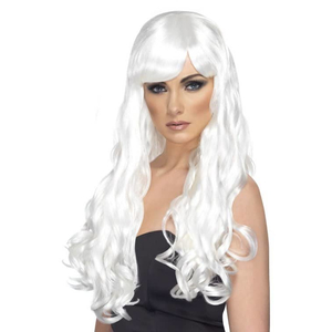 Long White Wig