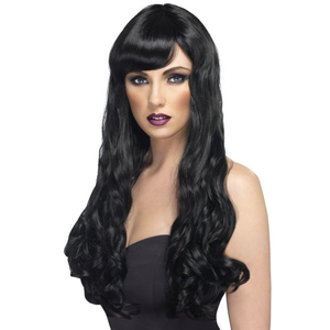 Long Black Wig