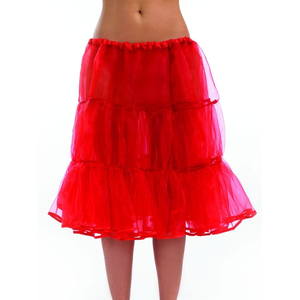 Long Red Underskirt