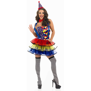 Cutie Clown Costume - Plus Size