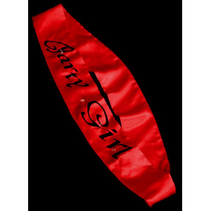 Party Girl Flashing Sash - Red