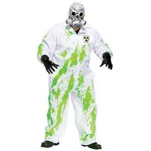 Plus size Recovery Team costume