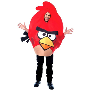 Red Angry Birds -Adult costume