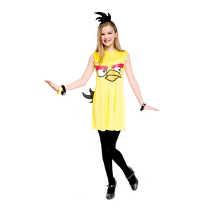 Tween Yellow Angry Bird Fancy Dress
