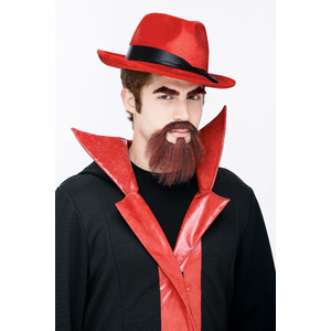 Devil Facial Hair - Red