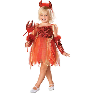 Lil' Devil Girls Costume Dress