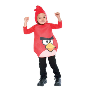 Angry Bird Red Toddler Costume