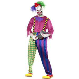 Kolorful Killer Clown Costume