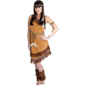 Indian squaw costume
