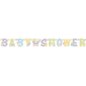 Baby Shower Letter Banner