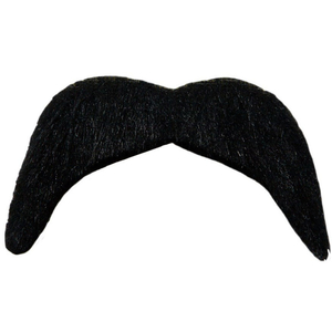 Black 70's Style Tash