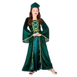 kids medieval maiden costume