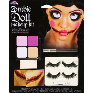 Zombie Doll Makeup Kit