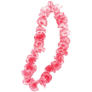 Pink/purple/ White Flower Lei