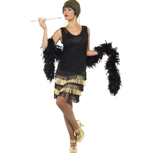 Fringed flapper Costume