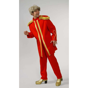 Deluxe Sgt. Pepper Costume - Red