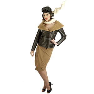 Aviator girl costume