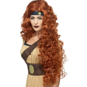 Medieval Warrior Queen Wig