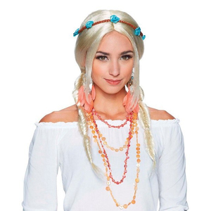 Boho Indie Braids Wig - Blonde