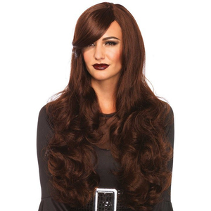 Long Wavy Wig - Brunette
