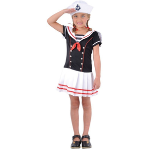 Kids sailor girl costume