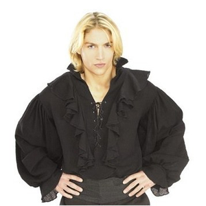 black pirate shirt