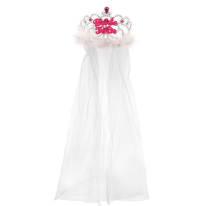 Bride To Be Tiara With Veil