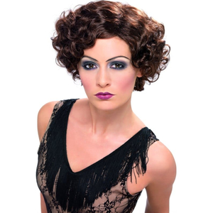 Flapper Wig - Brown