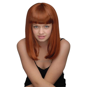 Shoulder Length Wig - Auburn