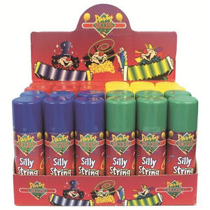 coloured silly string