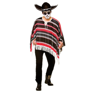 day of the dead poncho